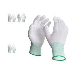 PU Coated Nylon Safety Gloves - Breathable