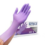 Disposable Nitrile Gloves - 4Mil Anti-Slip