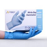 Disposable Nitrile Gloves - Blue Food Grade