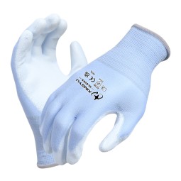 PU Coated Gloves - 13G Polyester Wholesale