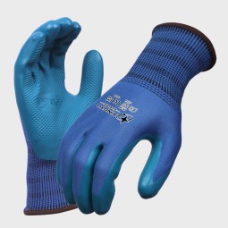 Latex Dipped Safety Gloves - Industrial Rubber