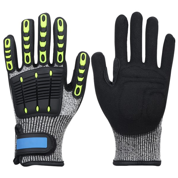 Impact Resistance Gloves - Heavy Duty TPR