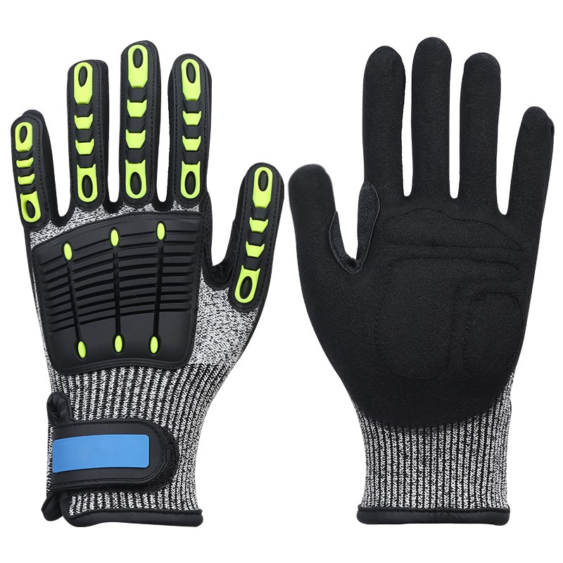 Impact Resistance Gloves - Heavy Duty TPR
