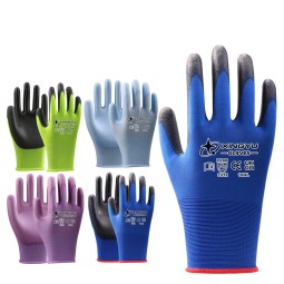 PU Coated Safety Gloves - Waterproof Garden