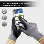 Nitrile Coated Safety Gloves - Premium 15Gauge