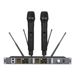 Wireless Microphone Factory - EIF TX-9200 UHF Dual Channel Lavalier