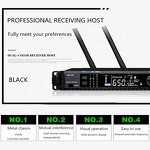 Wireless Microphone Factory - ADX400 UHF Metal Karaoke Handheld