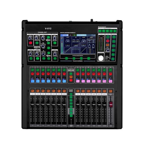 Digital Mixer Factory - EIF V012 Built-in Effects Touch Screen
