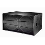 Subwoofer Factory - Dual 18 Inch Linear Array Low Bass Speaker