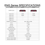 Power Amplifier Supplier - ENG320 Class-H 2*600W Professional