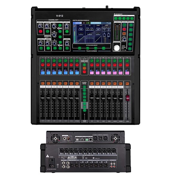 Digital Mixer Factory - 12-Channel Professional DJ Stage
