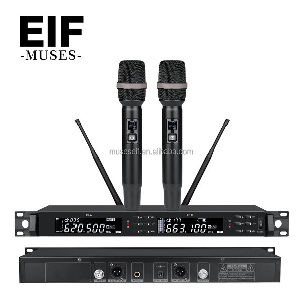 Wireless Conference System Supplier - UHF Dual-channel Microphone Set