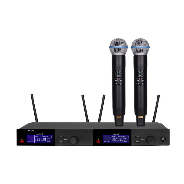 Wireless Microphone Factory - SLXD4D Dual Channel with B58A