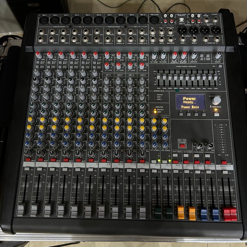 Power Amplifier Mixer Supplier - PM1000-3 10 Channel DSP EQ