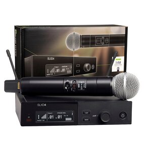 UHF Wireless Microphone Factory - SLXD4 System with KSM Capsules