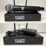 Wireless Lavalier Microphone Supplier - QLXD4 UHF Rechargeable Diversity