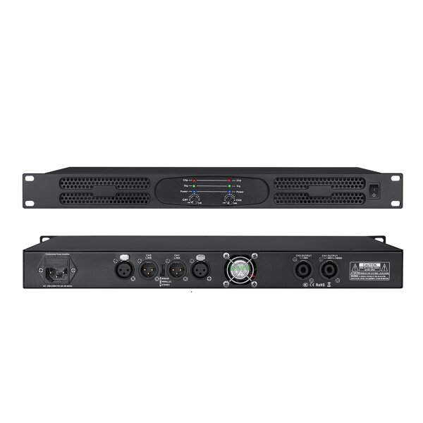 Digital Amplifier Factory - D2-2200Plus Class D Dual Channel