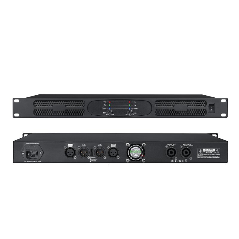 Digital Amplifier Factory - D2-2200Plus Class D Dual Channel