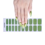 Factory Price Customize Wholesales Nail Stickers Strips Non-toxic Long Lasting Gel Nail Wraps Semi Cured UV Lamp