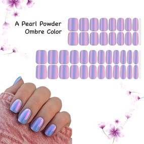 336 Pieces 24 Sheets 100% Full Wrap Nail Polish Strip Sticker