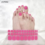 Nail Stick Gel Strips Cheap Price Gel Nail With the Uv Semi Cured Gel Toe Sticker