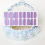 336片24片100%全包指甲油条贴纸