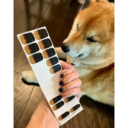 AMP/Olivia免费样品全覆盖自粘指甲油贴花
