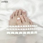 Nail Stick Gel Strips Cheap Price Gel Nail With the Uv Semi Cured Gel Toe Sticker
