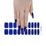 High Quality Long Lasting Nail Polish Strips Stickers Chameleon Semi Cured UV Lamp Nail Gel Nail Wraps