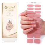 The Best Sell Semi Cured Nail Wraps Long Lasting Gel Nail Strips Low Qty Custom Designs Semi Cured Uv Gel Nail Strips