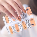 Hot Selling Halloween Nail Stickers Wraps for Festival