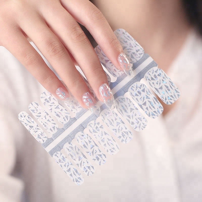 Wholesale New Style Nail Wraps Custom Nail Art Stickers