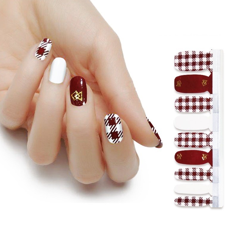 Nail Polish Sticker Wraps Nail Art Decoration Decals Nail Patch Manicure