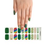 The Best Sell  Nail Polish Wraps Long Lasting Gel Nail Strips Low Qty Custom Designs UV Gel Semi Cured Nail Wraps