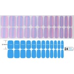336片24片100%全包指甲油条贴纸