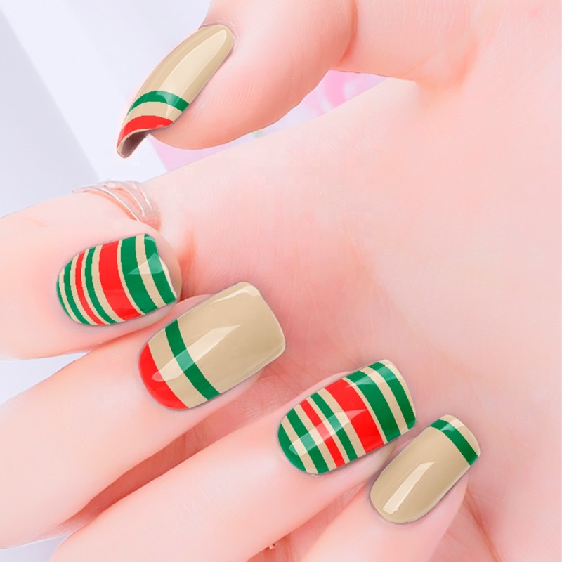 AMP/Olivia 2024 Newest Spring Designs Nail Wraps Polish Strips