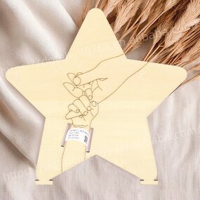 Commemorative Plaque Supplier - Star Shaped for Bracelet Storage