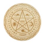 Divination Pendulum Board Manufacturer - Dowsing Board for Wiccan Altar