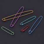 Safety Pins Supplier - Big Tiny Metal Buttons for Clothing Trimming