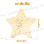 Commemorative Plaque Supplier - Star Shaped for Bracelet Storage
