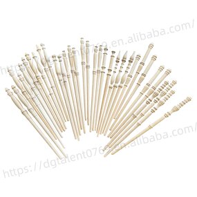 Wooden Magic Wand Factory - Carved Design for Cosplay Events