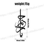 Muslim Calligraphy Pendant Factory - Black Plywood Wall Hanging Craft