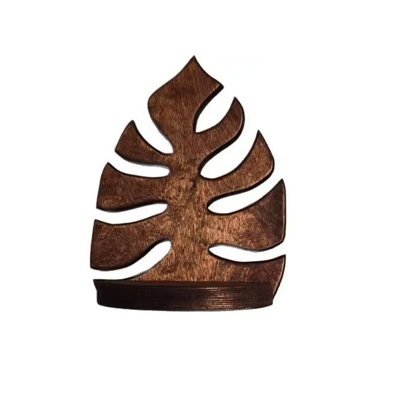 Laser-cut Wall Decor Manufacturer - Hollow Monstera Leaf Sculpture