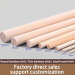 Bamboo Dowel Rods Supplier - Unfinished Sticks for DIY Crafts