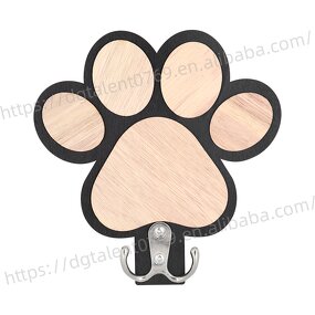Plywood Wall Hook Supplier - Paw Shaped for Home Decoration