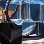 Metal Floral Hoop Supplier - Heart Silver Hoop for Macrame Crafts