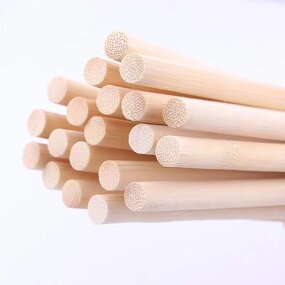 Bamboo Dowel Rods Supplier - Unfinished Sticks for DIY Crafts