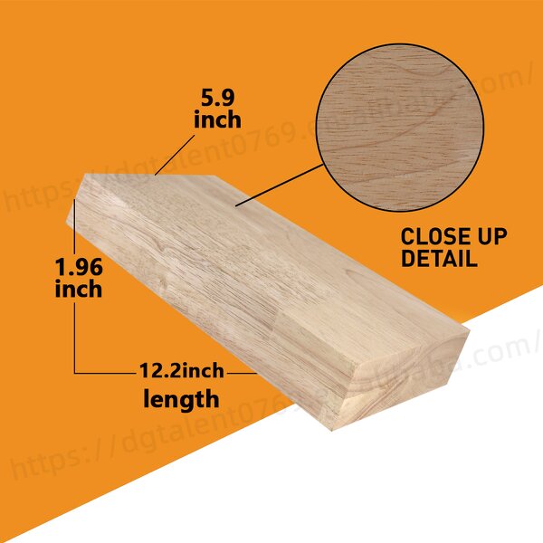 Rubber Wood Block Factory - Precision Cut for DIY Furniture Projects