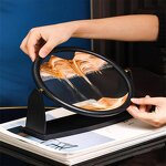 Metal Floral Hoop Supplier - Heart Silver Hoop for Macrame Crafts