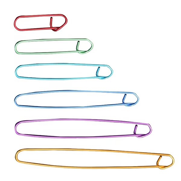 Safety Pins Supplier - Big Tiny Metal Buttons for Clothing Trimming